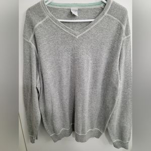 Old Navy V-Neck Grey Sweater Size XXL
